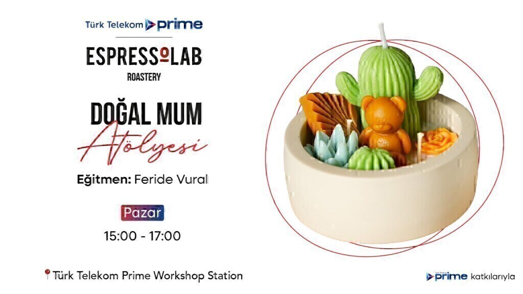 Espressolab Doğal Mum Yapımı Atölyesi