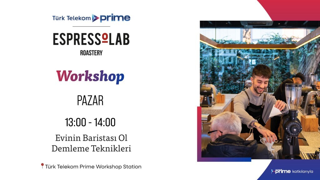 Espressolab ⁠Evinin Baristası Ol- Demleme Teknikleri