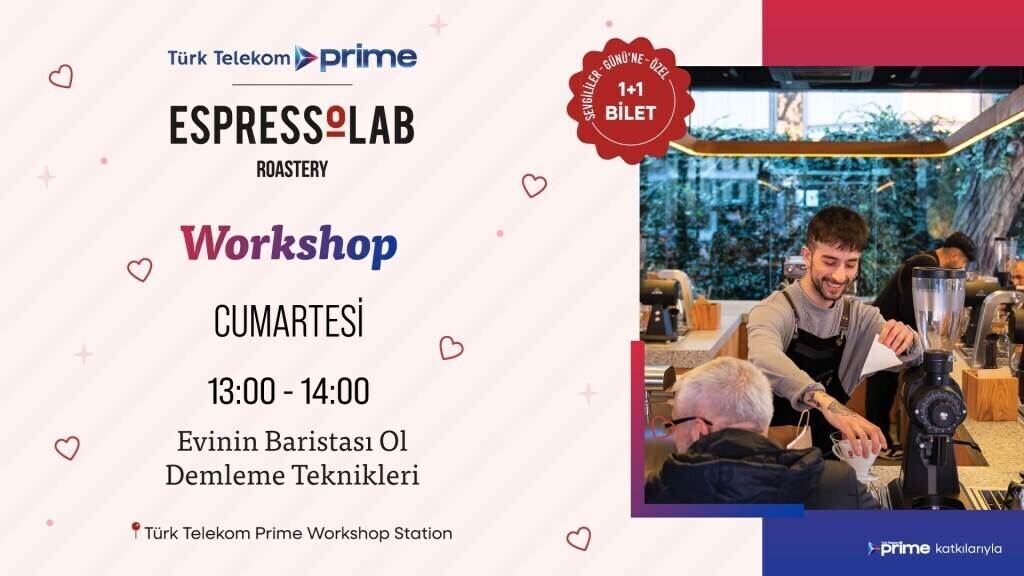 Espressolab ⁠Evinin Baristası Ol- Demleme Teknikleri