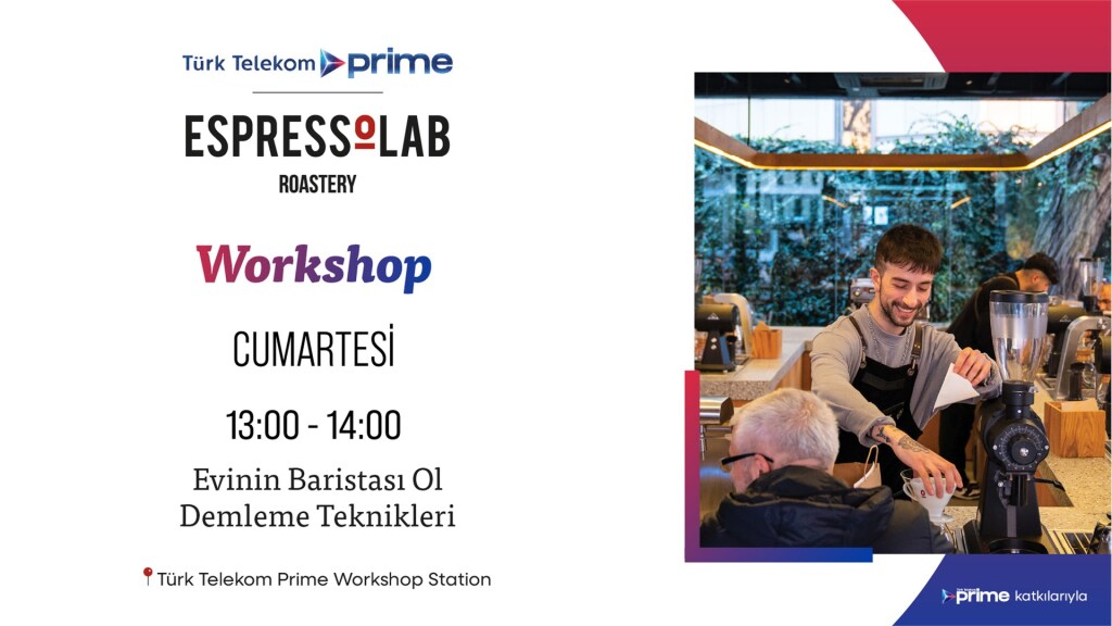 "Evinin Baristası Ol" – Demleme Teknikleri Workshop