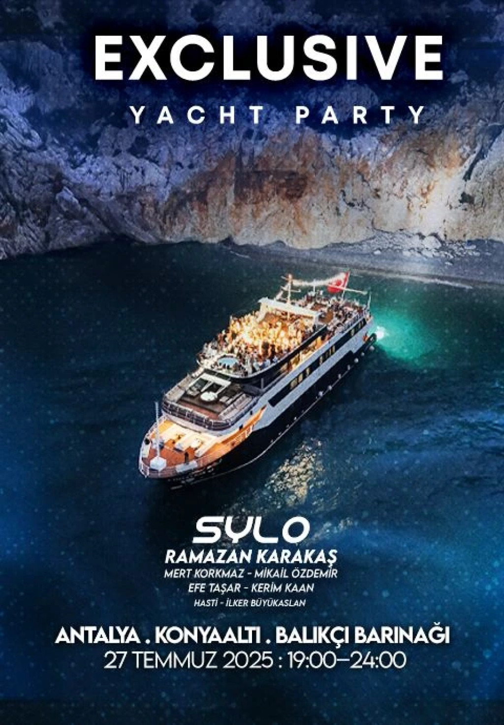 EXCLUSIVE YACHT PARTY - ANTALYA