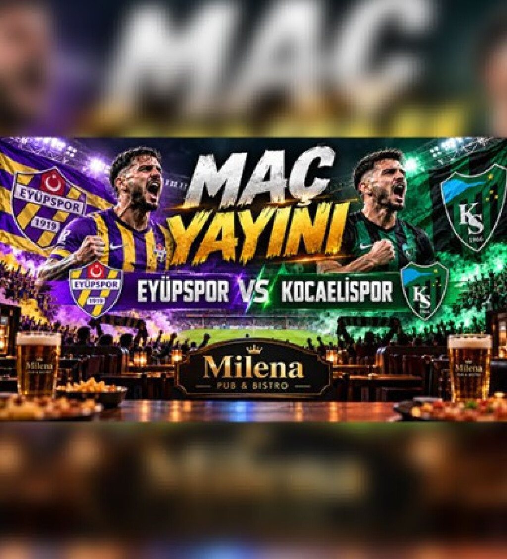 Eyüpspor - Kocaelispor Maç Yayını