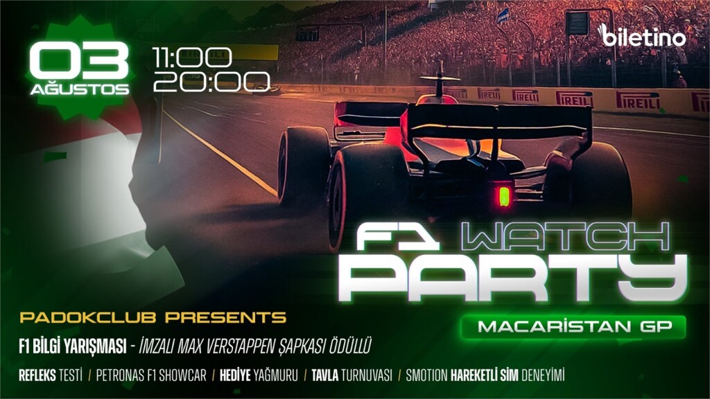 F1 Watch Party Macaristan GP