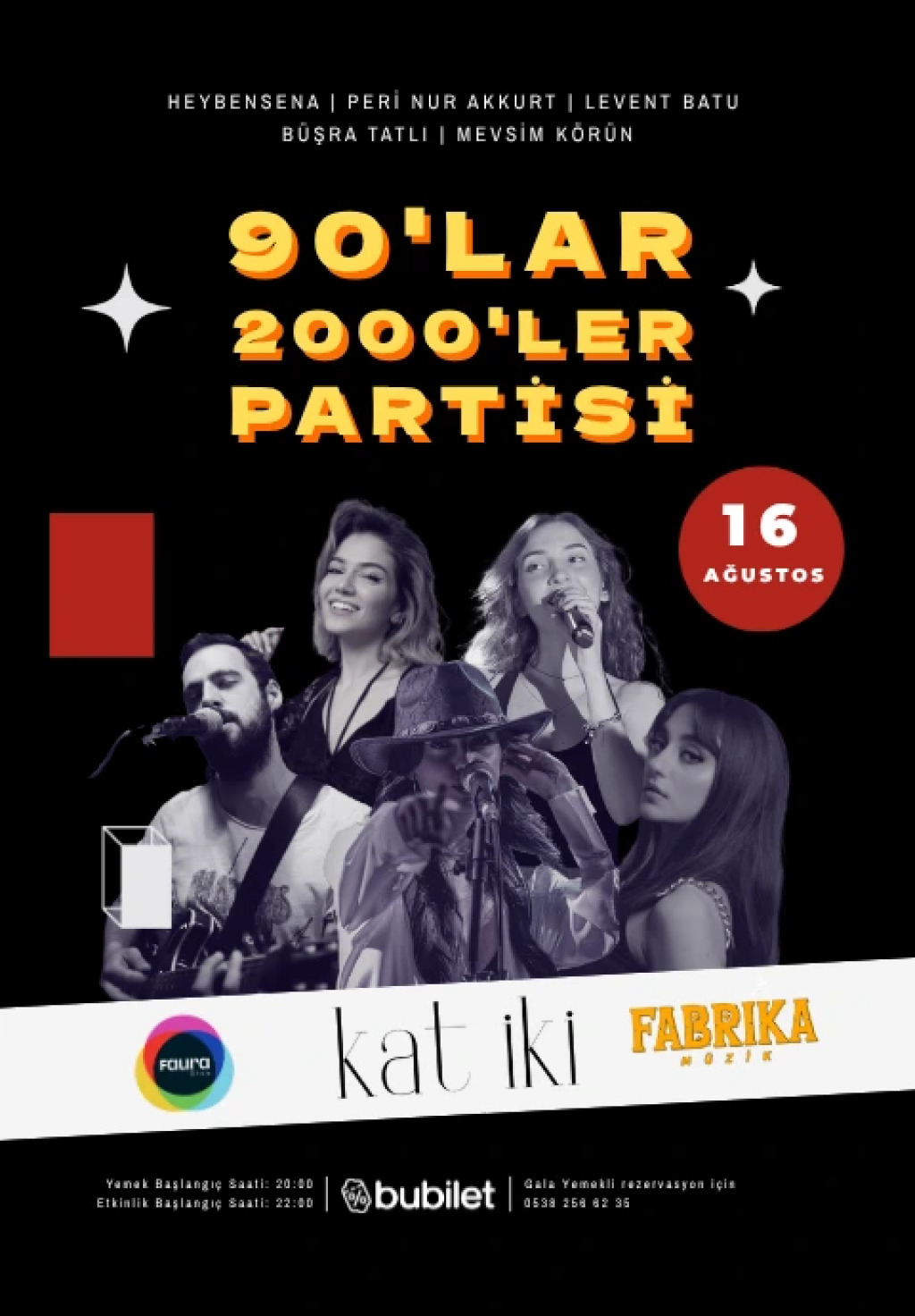 Fabrika Müzik ile 90'lar & 2000'ler