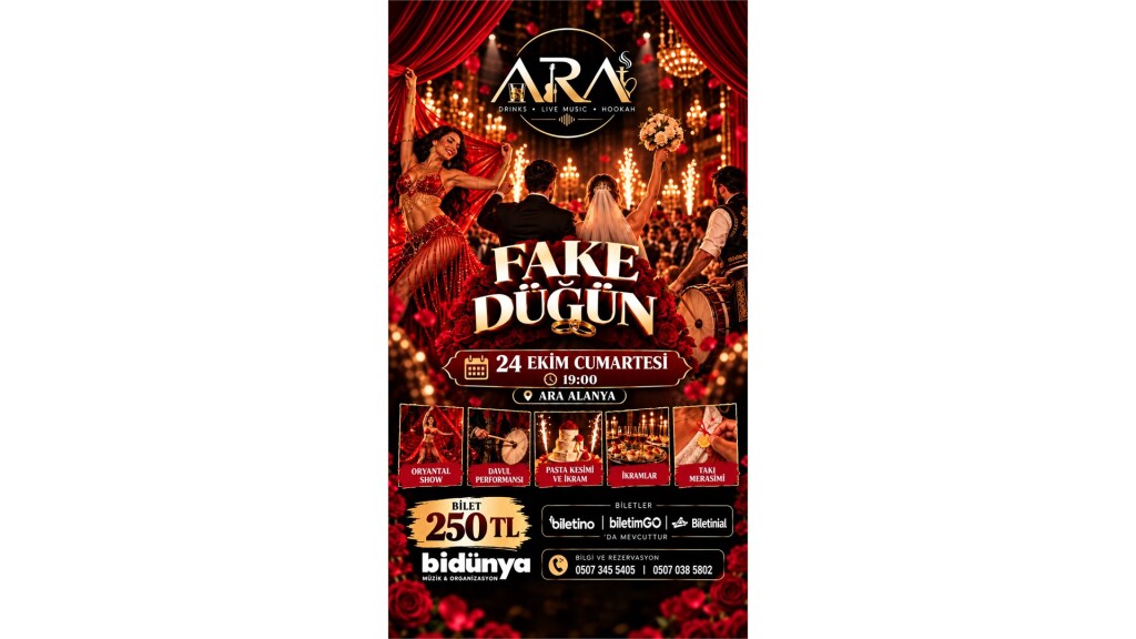 Fake Düğün Parti ( Alanya Ara Pub )