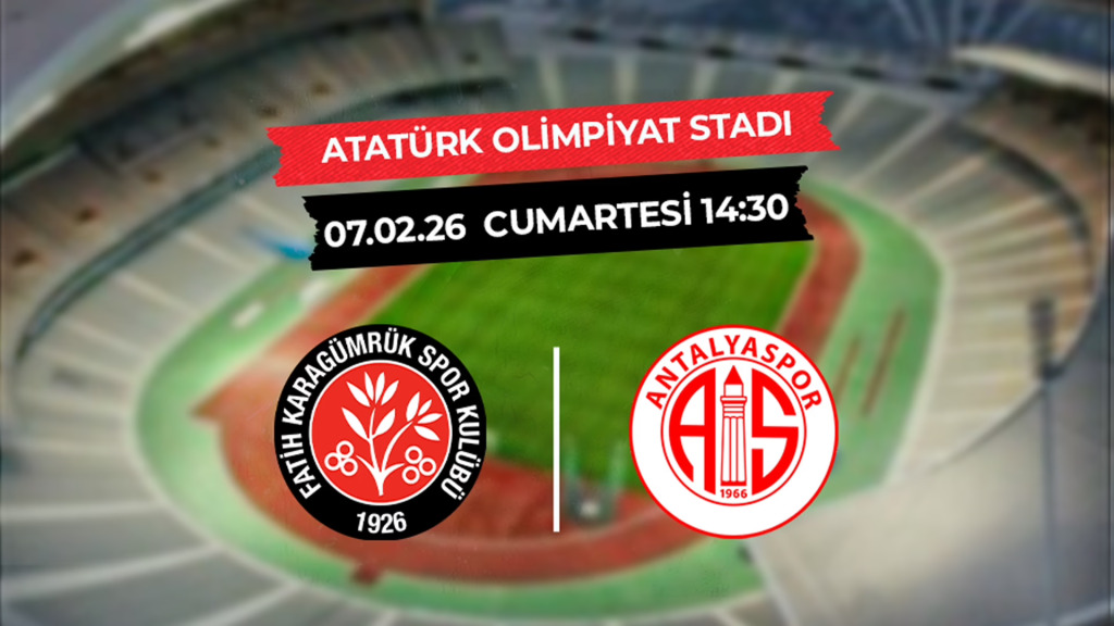 Fatih Karagümrük - Hesap.com Antalyaspor