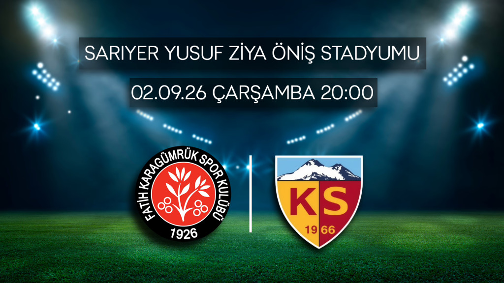 Fatih Karagümrük - Kayserispor