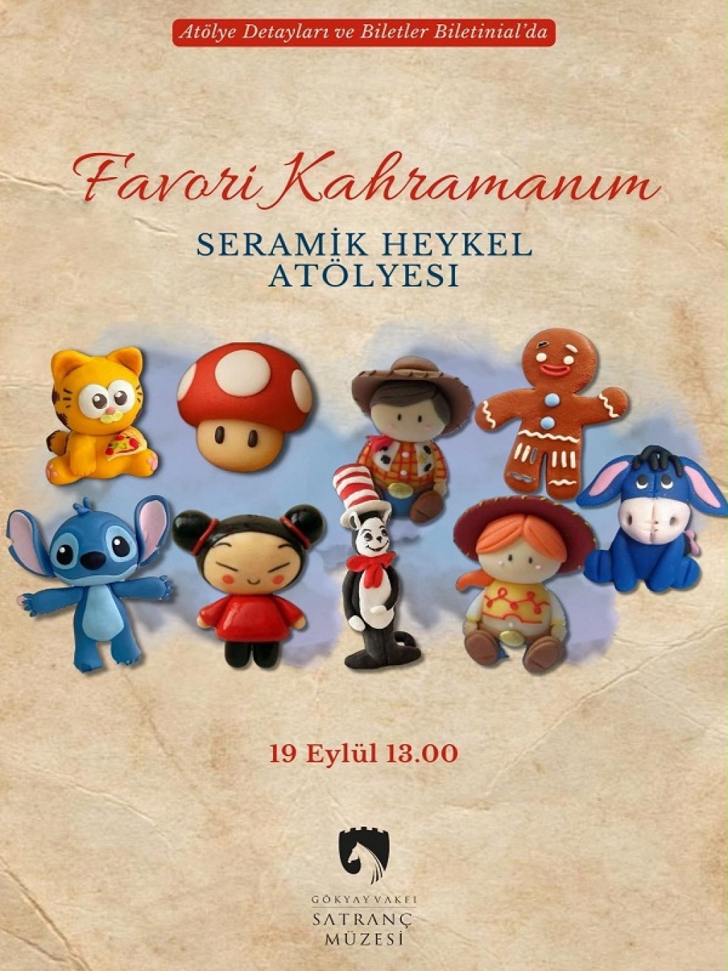 Favori Kahramanım: Seramik Heykel Atölyesi