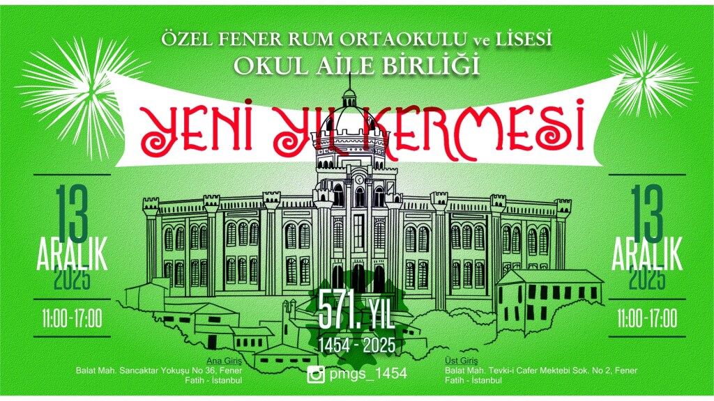 Fener Rum Lisesi Okul Aile B. Yılbaşı Kermesi 13 ARALIK
