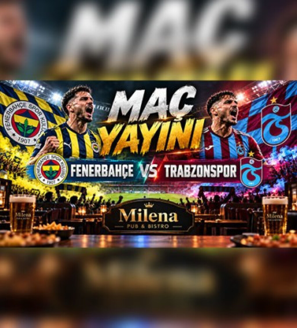 Fenerbahçe - Trabzonspor Maç Yayını