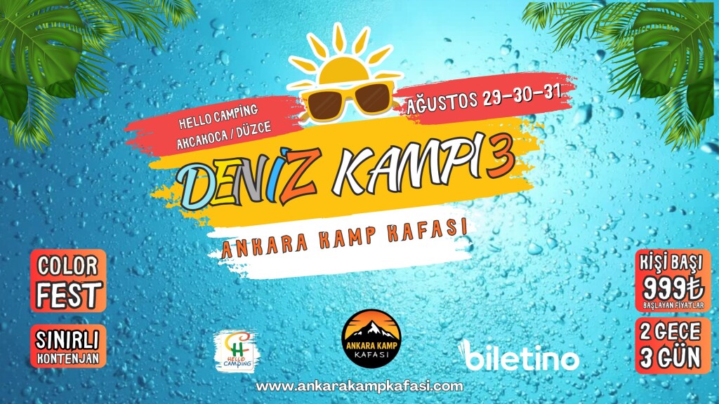 Festival Tadında Deniz Kampı