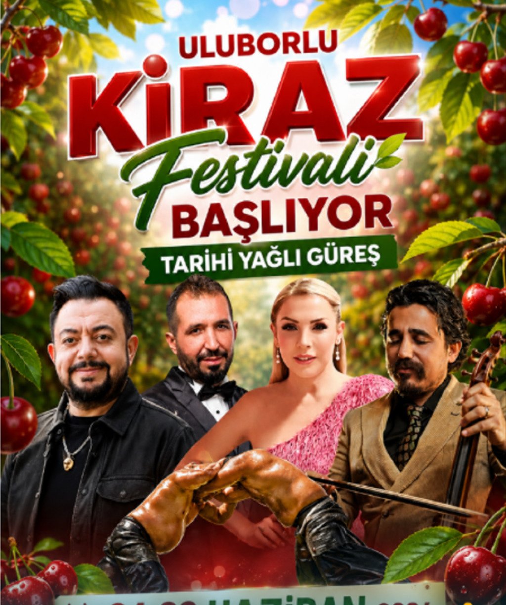 Geleneksel Uluborlu Kiraz Festivali Ve Yağlı Pehlivan Güreşleri