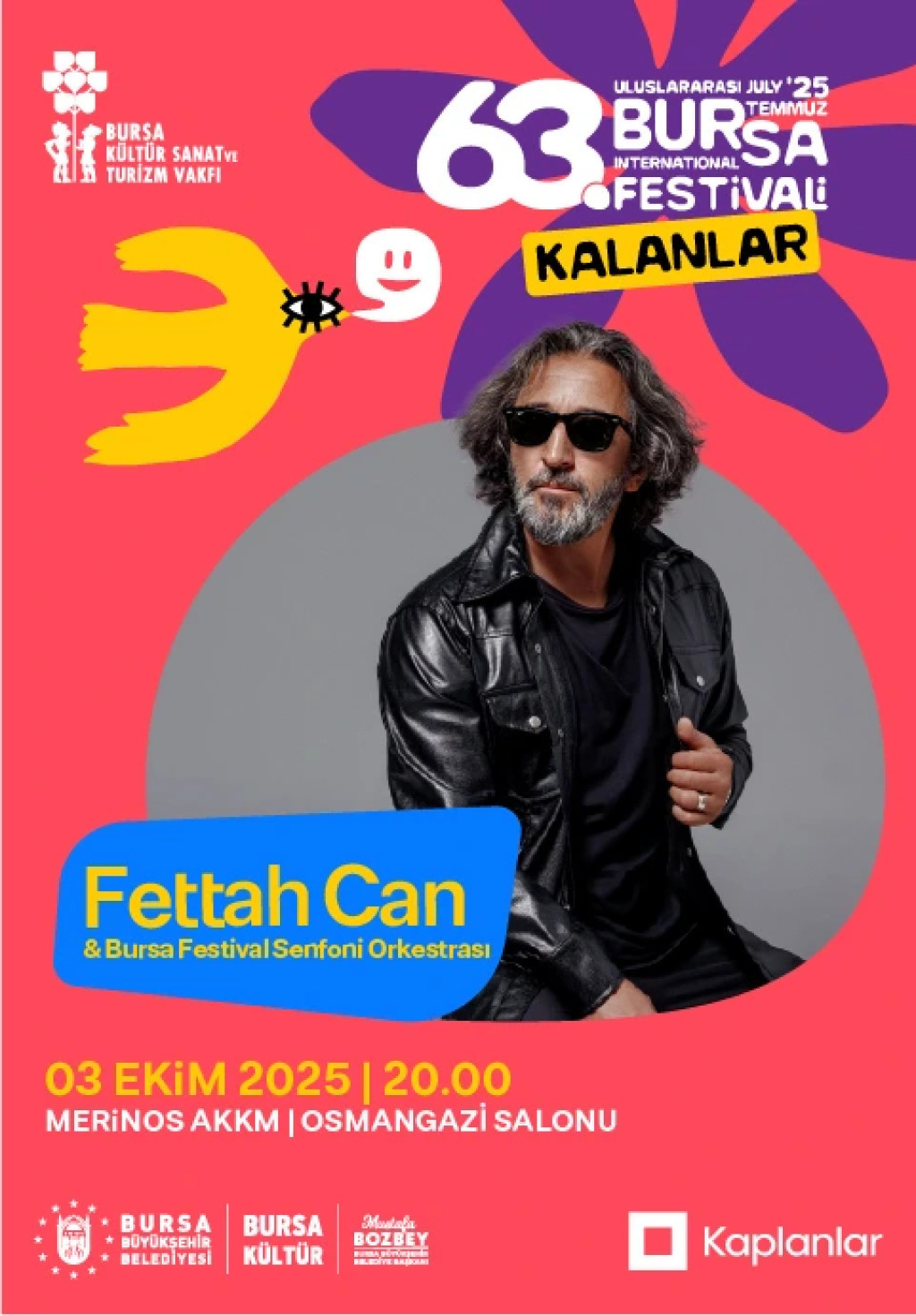 Fettah Can 30. Yıl Bursa Festival Orkestrası - 63. Uluslararası Bursa