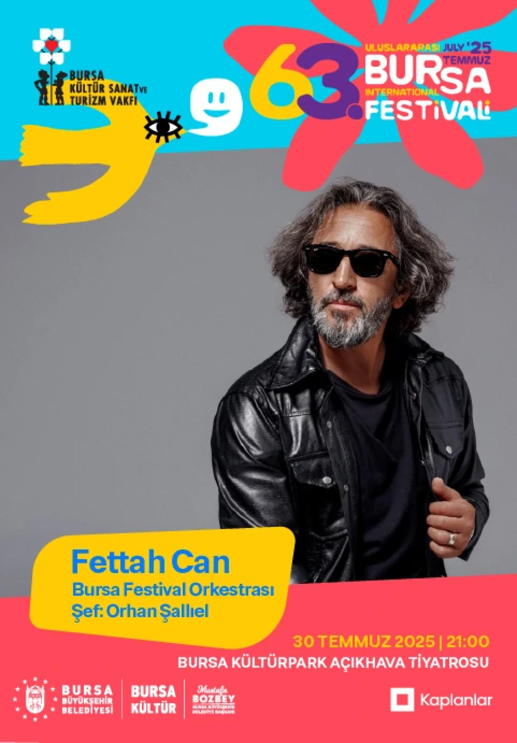 Fettah Can 30. Yıl Bursa Festival Orkestrası - 63. Uluslararası Bursa