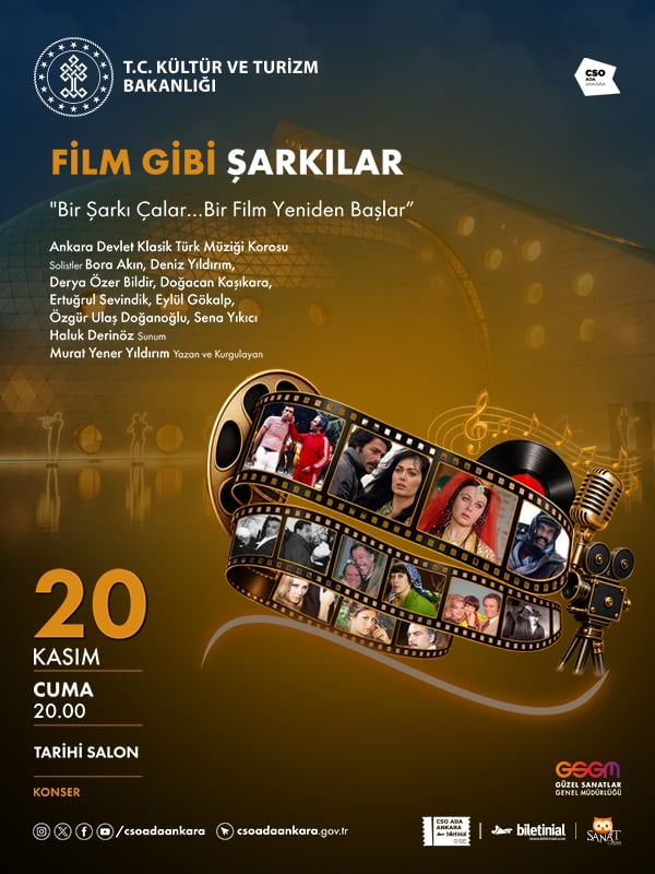 FİLM GİBİ ŞARKILAR  - Bir Şarkı Çalar, Bir Film Yeniden Başlar