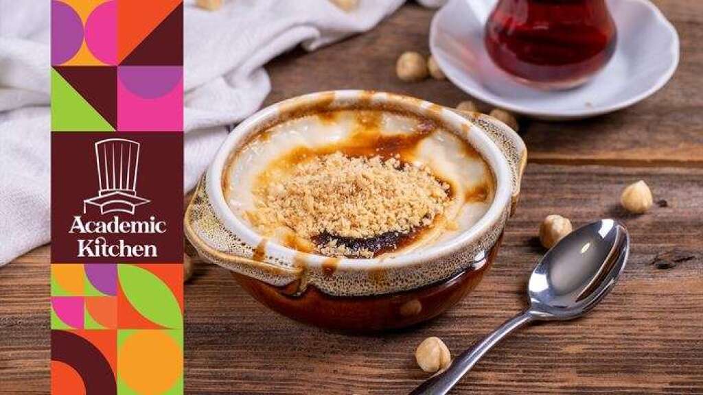 Fındık Krokanlı Fransız Sütlaç ve Creme Brulee