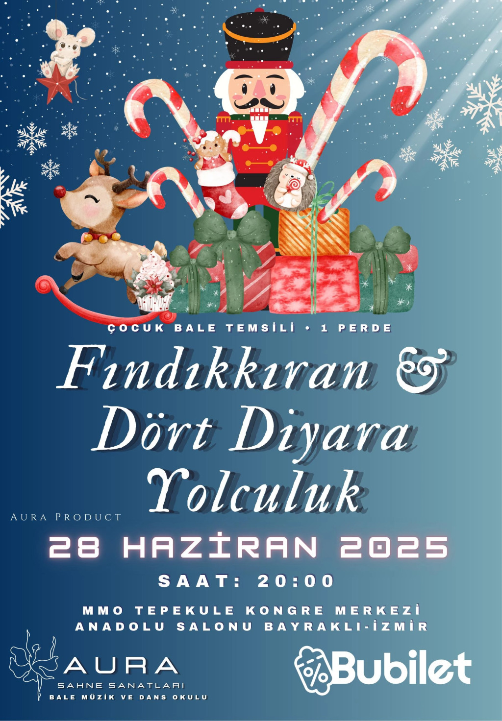 Fındıkkıran & Dört Diyara Yolculuk Çocuk Bale Temsili