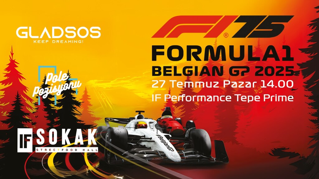 Formula 1 Watch Party - Belgian Grand Prix - Tepe Prime IF Sokak