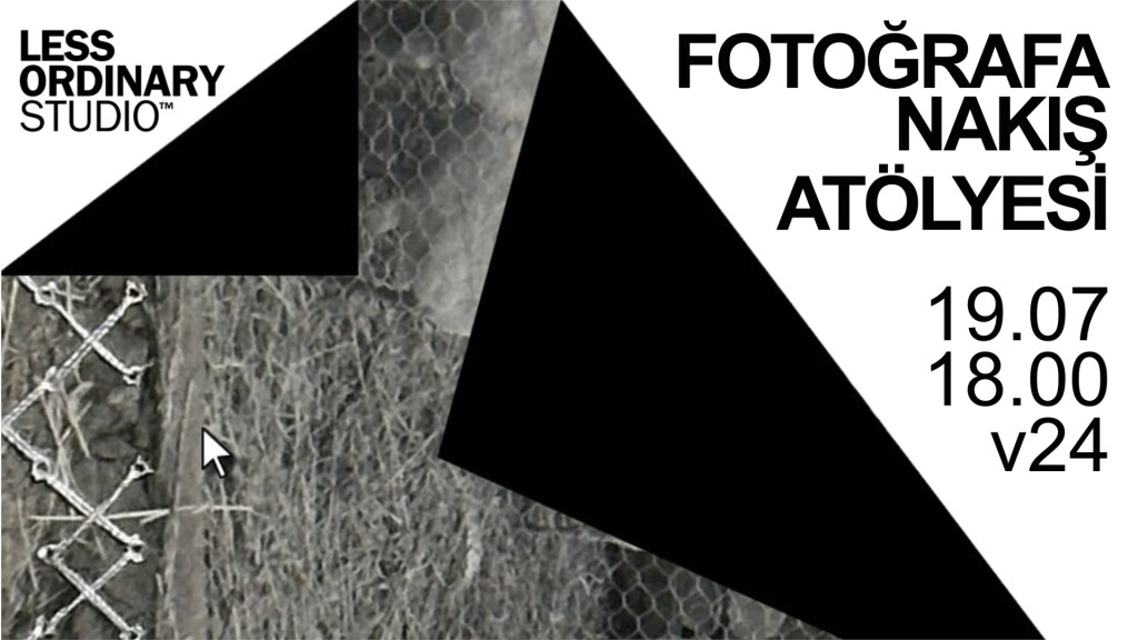Fotoğrafa Nakış Workshopu / Derin Çelik