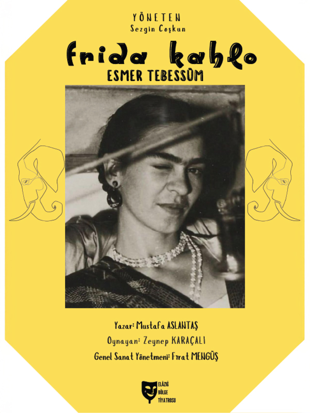 Frida Kahlo Esmer Tebessüm