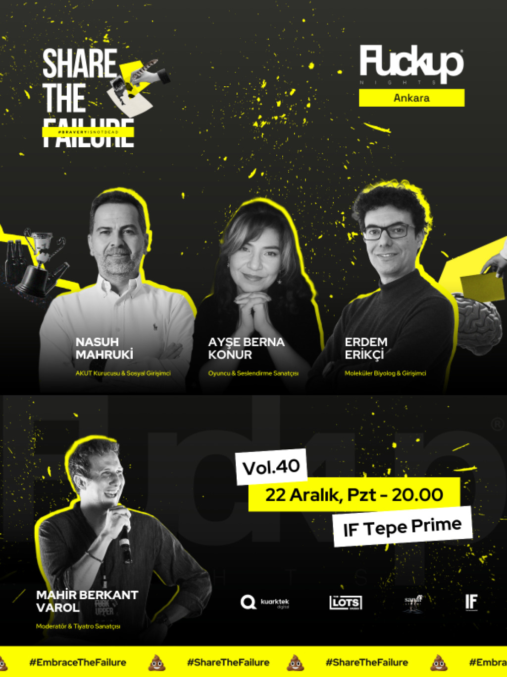 Fuckup Nights Ankara Vol. 40