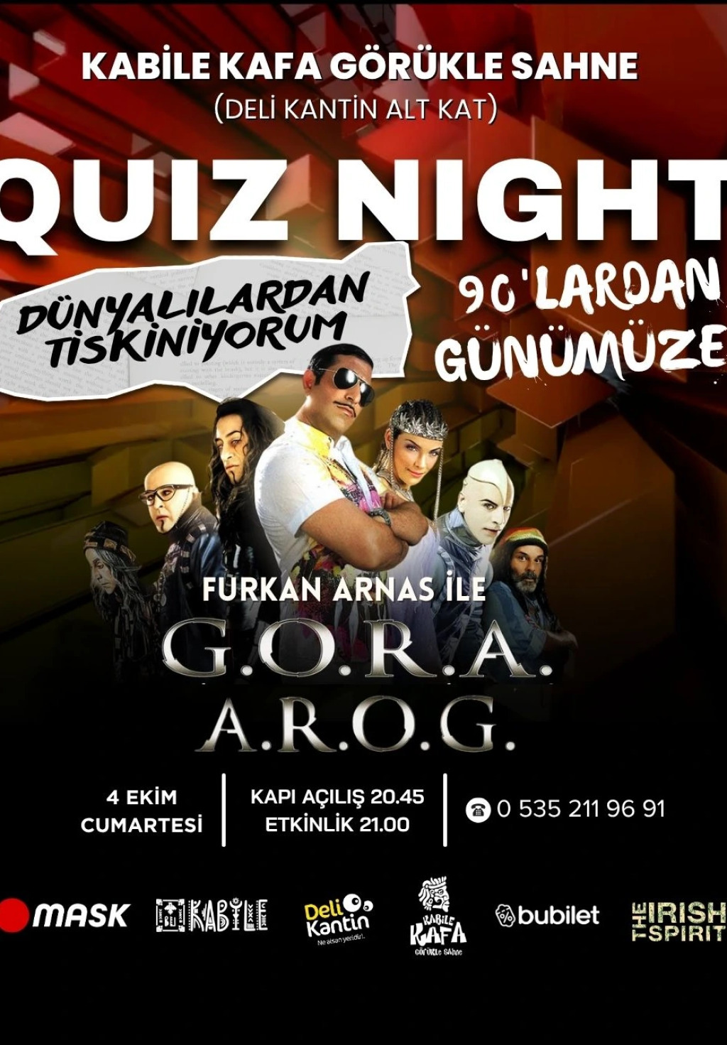 Furkan Arnas İle Gora-Arog Quiz Night