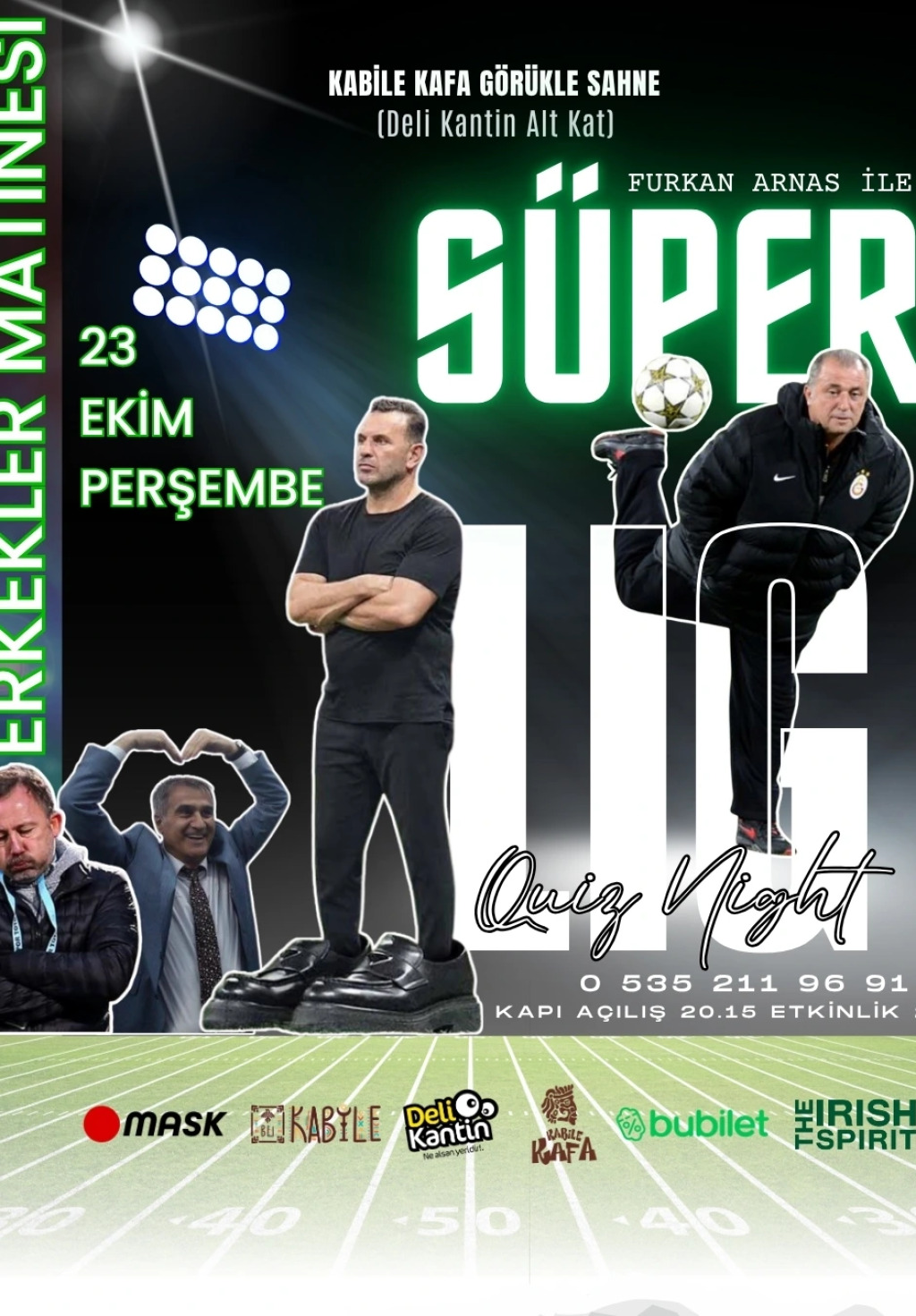 Furkan Arnas ile Türkiye Süper Lig Quiz Night