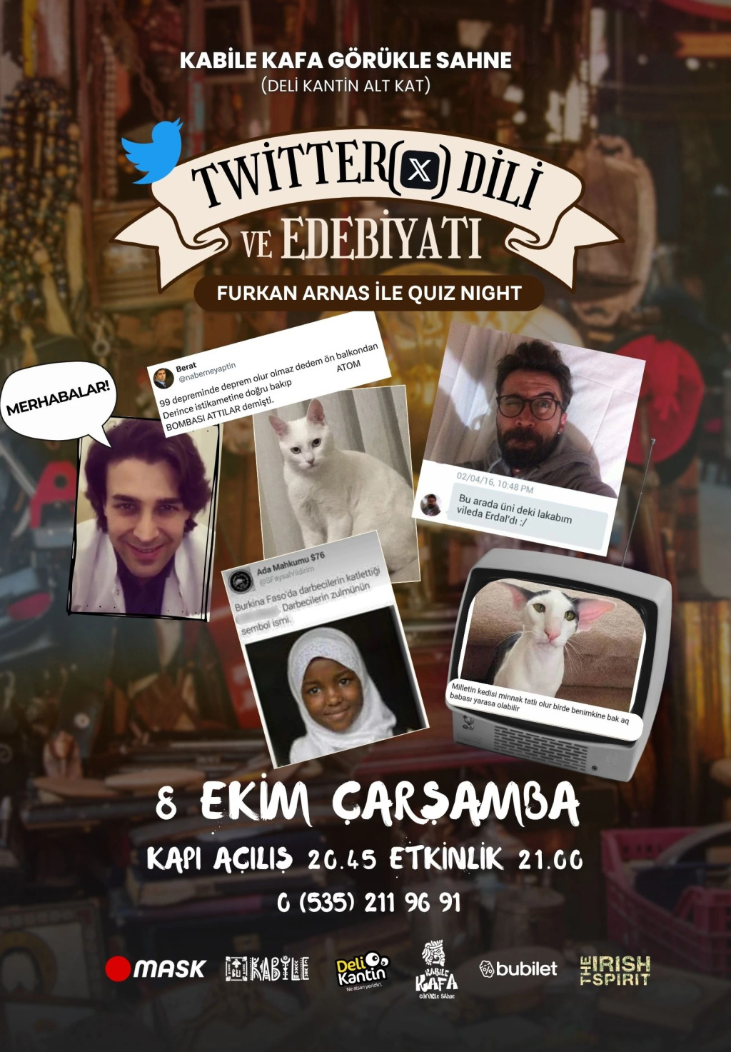 Furkan Arnas ile Twitter(X) Dili ve Edebiyatı Quiz Night