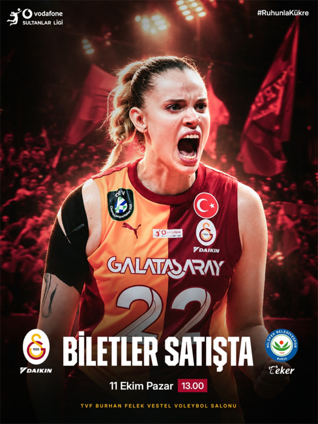 Galatasaray DAIKIN - Nilüfer Belediyespor EKER