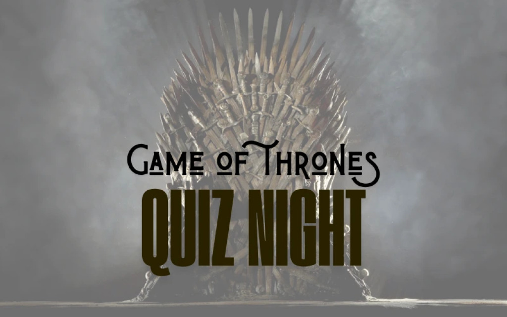 Game Of Thrones Quiz Night