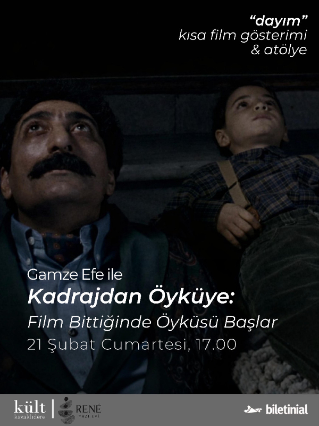 Gamze Efe ile Kadrajdan Öyküye: Film Bittiğinde Öykü Başlar
