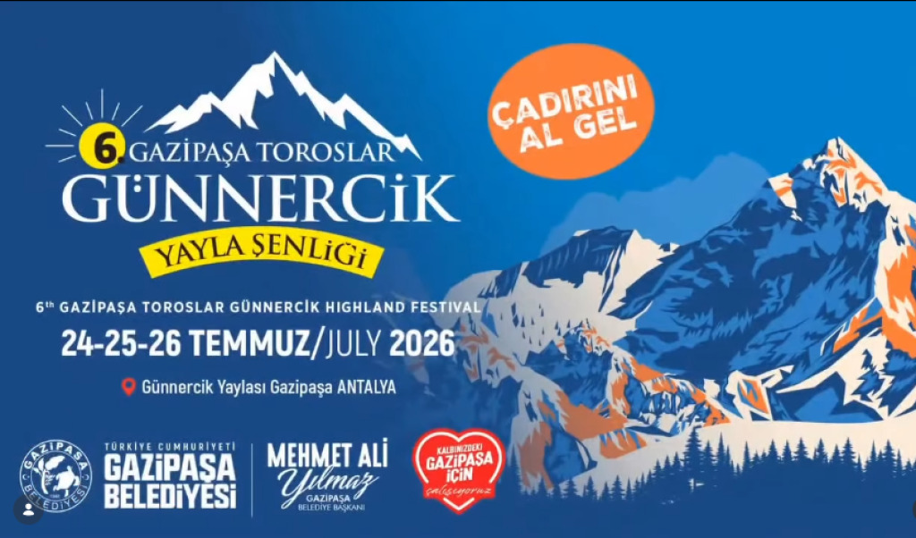 Gazipaşa Toroslar Günnercik Yayla Şenliği