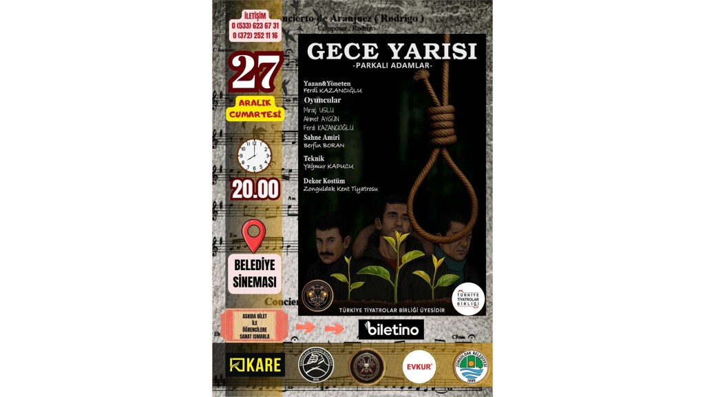 GECE YARISI parkalı adamlar