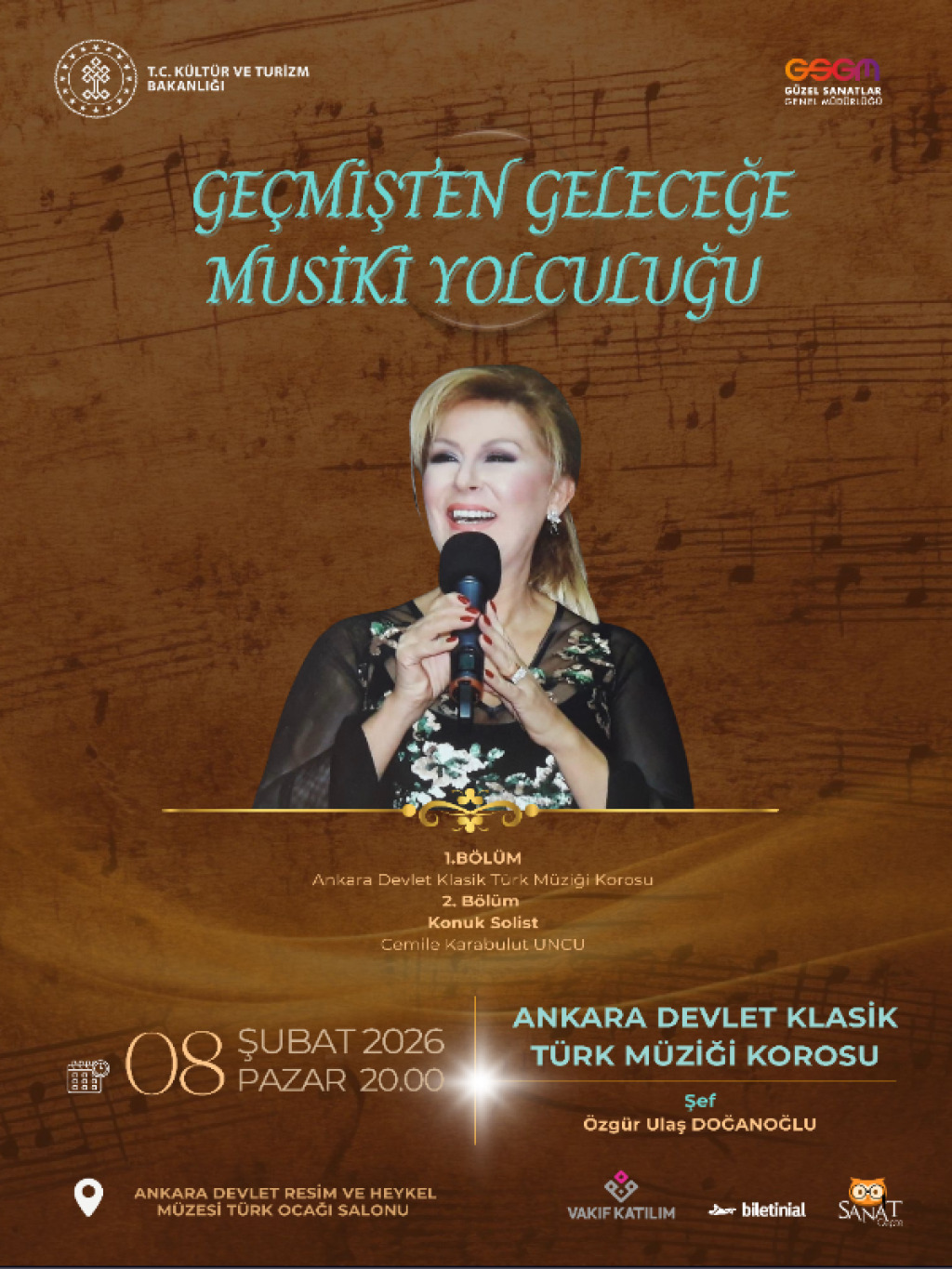 Geçmişten Geleceğe Musiki Yolculuğu - Ankara Devlet Klasik Türk Müziği Korosu