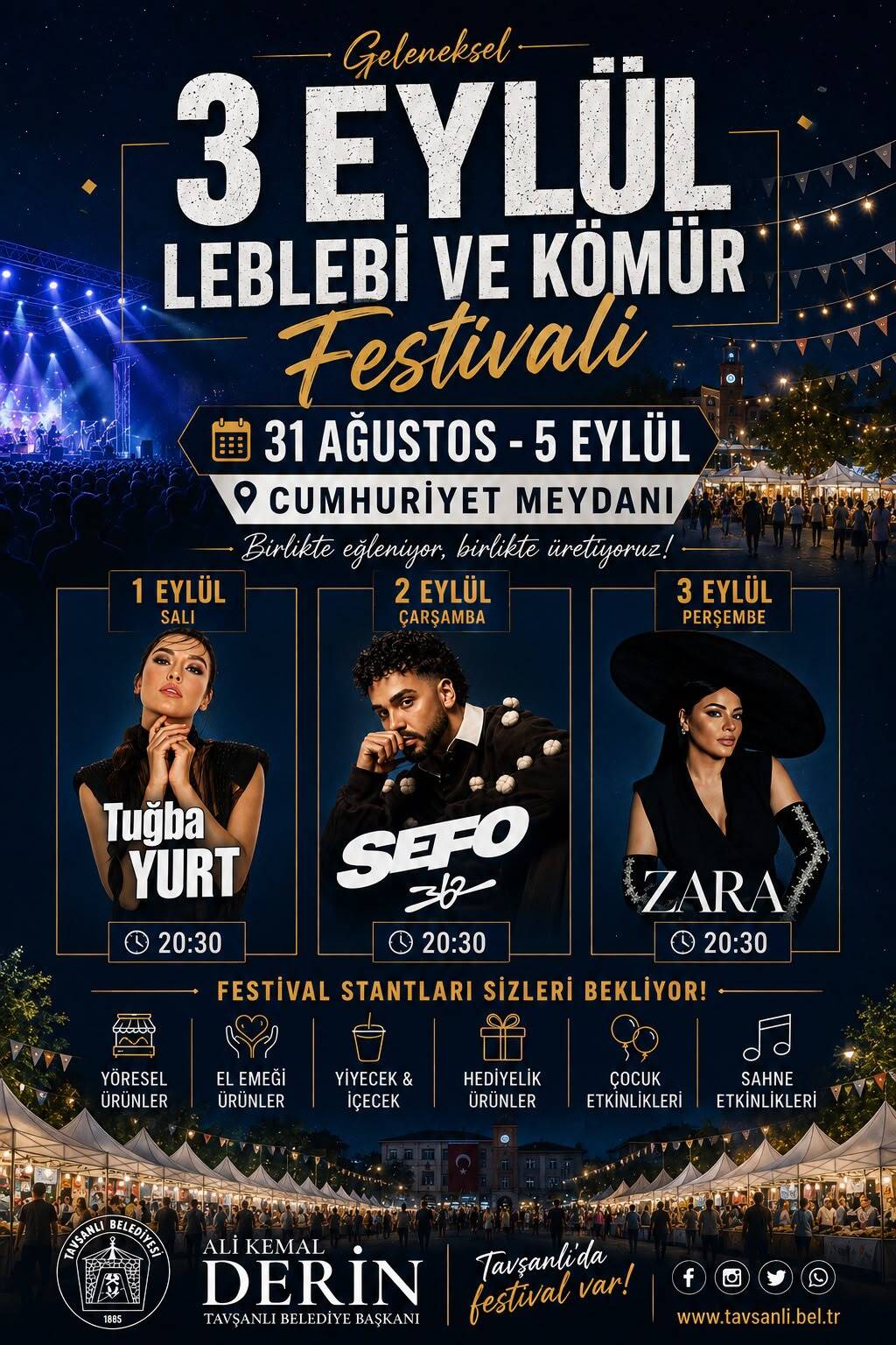 Geleneksel 3 Eylül Leblebi Ve Kömür