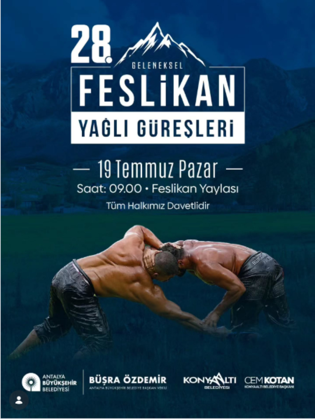 Geleneksel Feslikan Yağlı Pehlivan Güreşleri