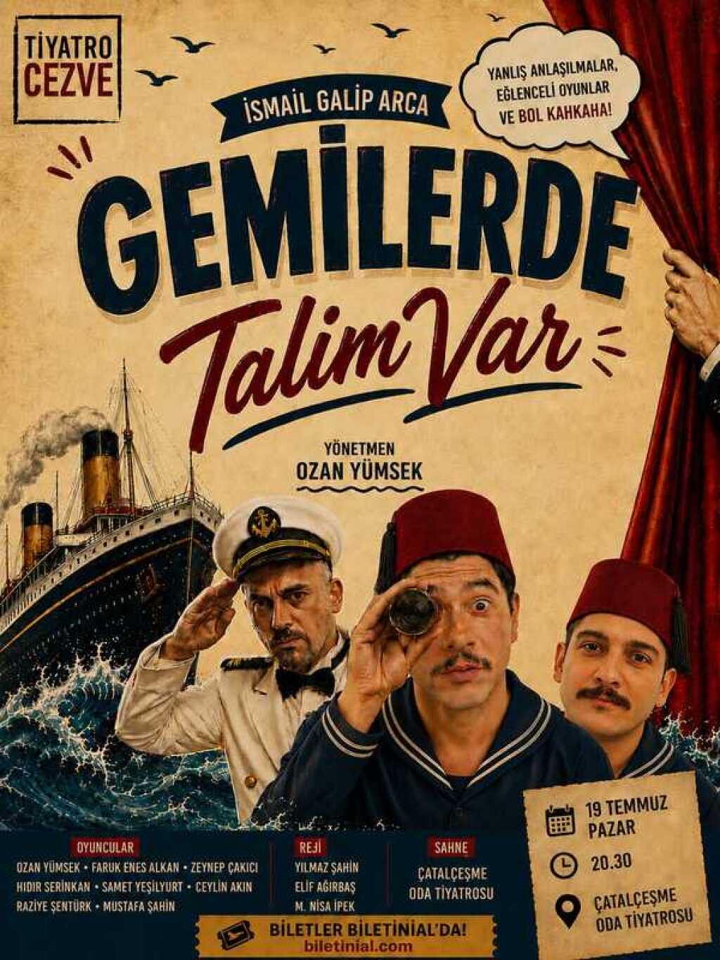 Gemilerde Talim Var