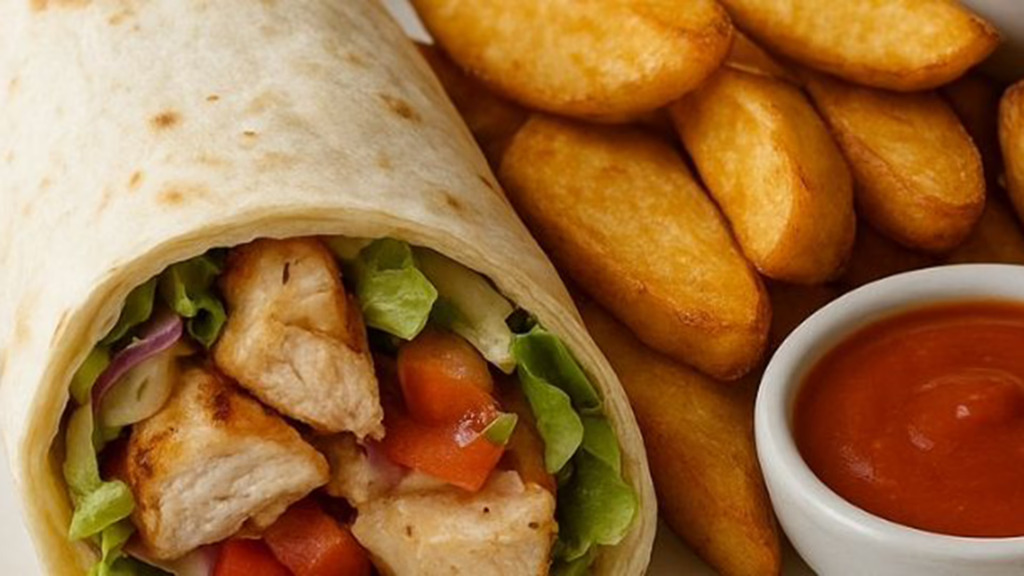 Genç Şefler Tavuklu Wrap 11-17 Yaş