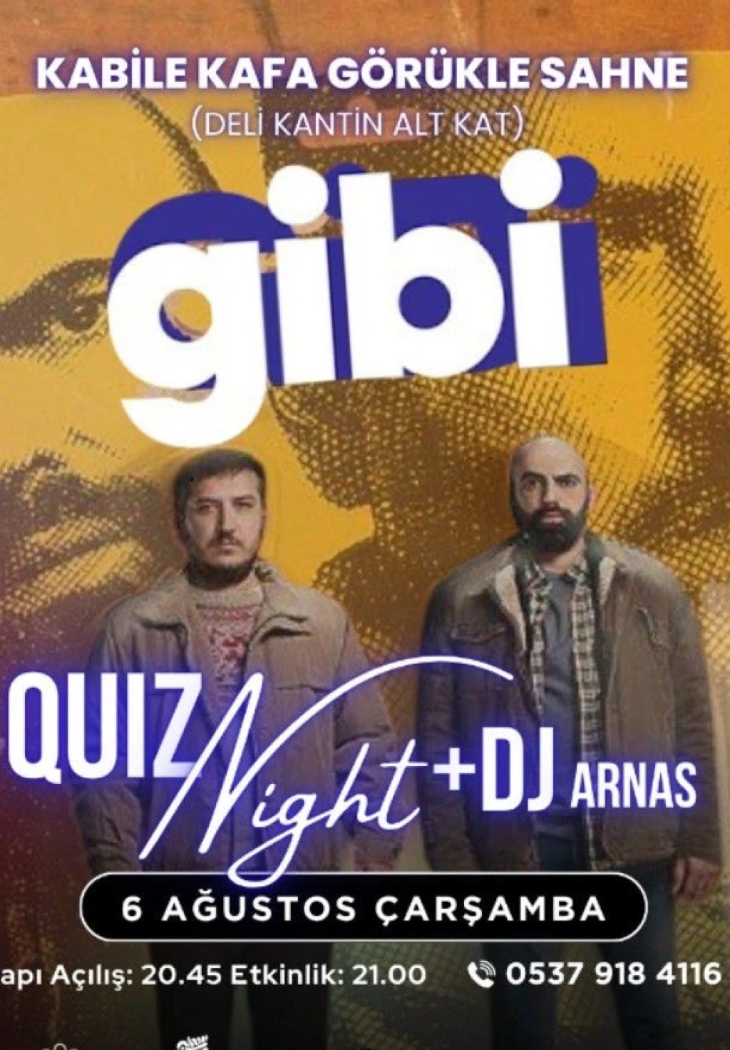 Gibi Quiz Night-Dj Arnas