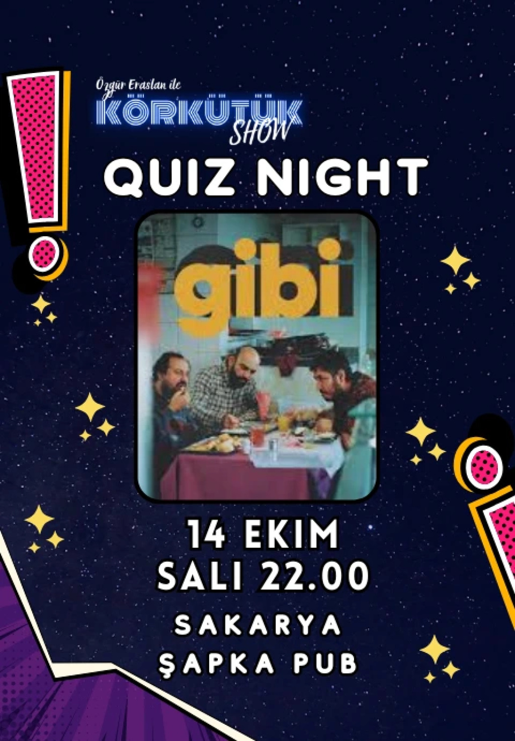 Gibi Sakarya Quiz Night