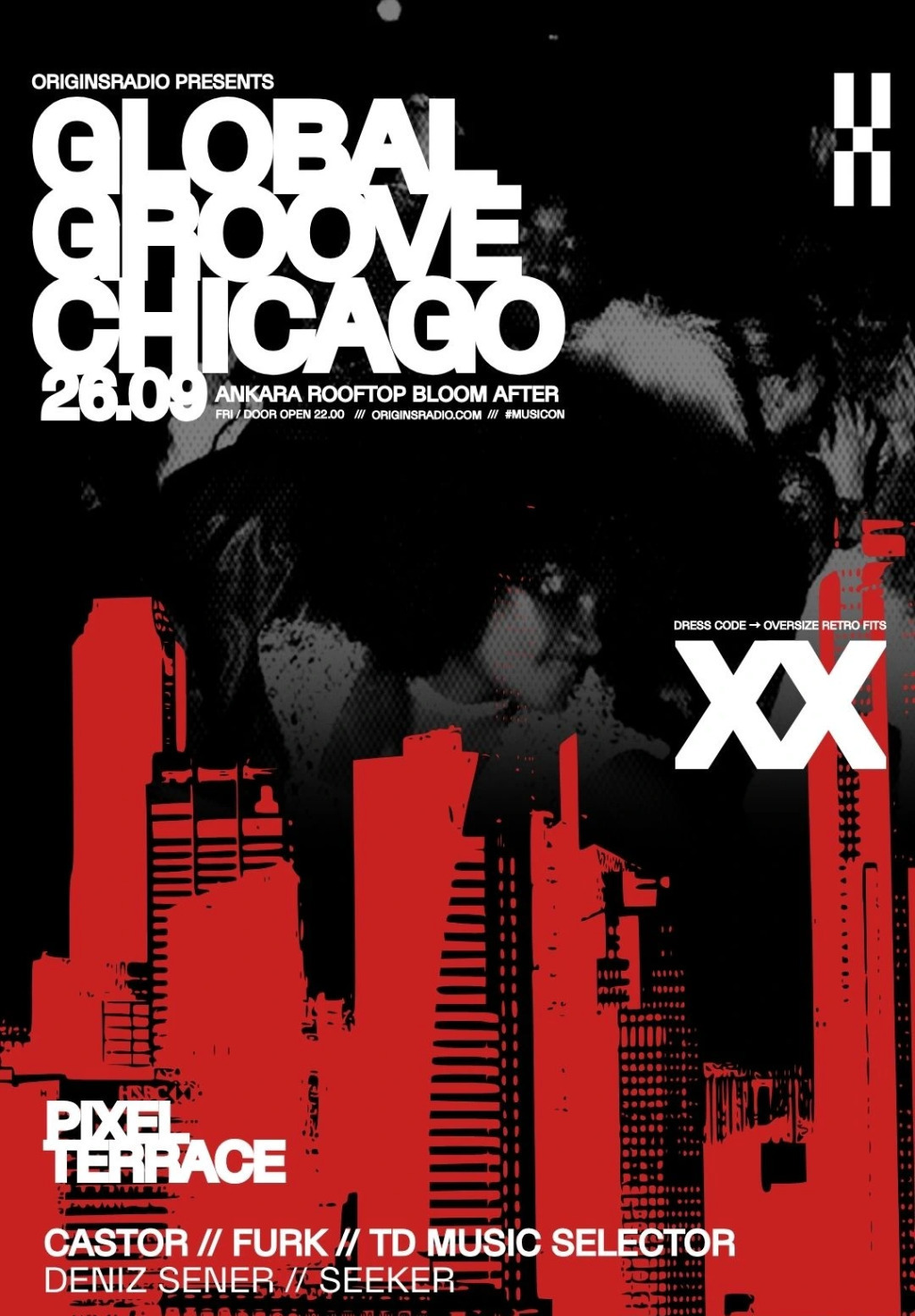 Global Groove: Chicago (Ankara Rooftop Bloom After Party) @terrace