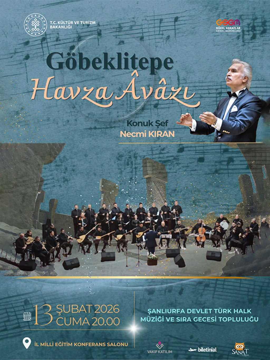 Göbeklitepe "Havza Avazı" - Şanlıurfa Devlet Türk Halk Müziği ve Sıra Gecesi Topluluğu