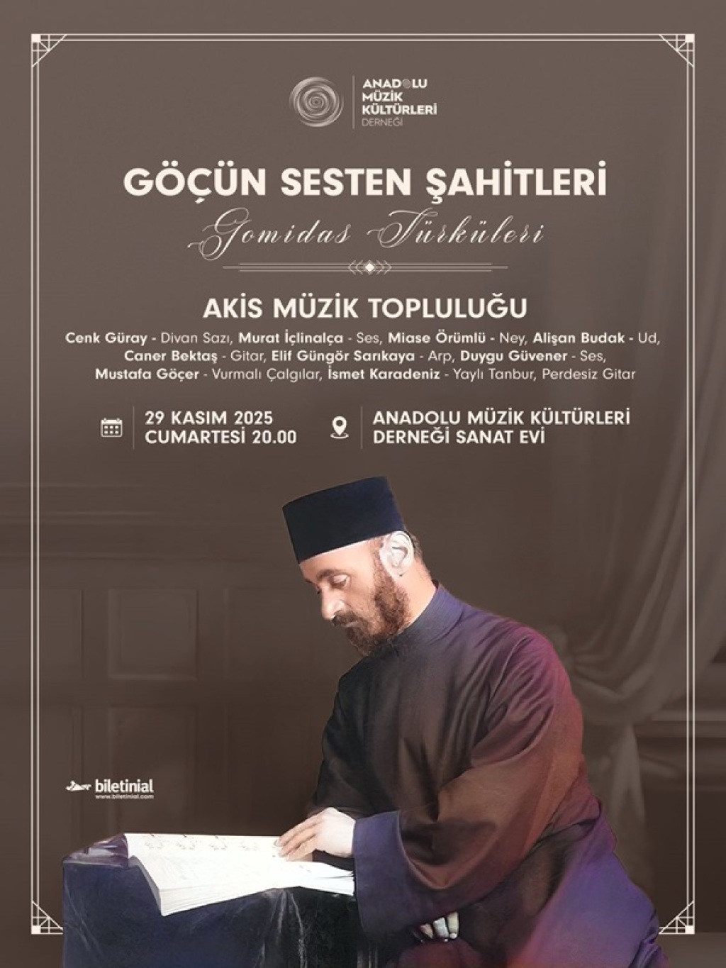 Göçün Sesten Şahitleri - Gomidas Türküleri Akis Müzik Topluluğu