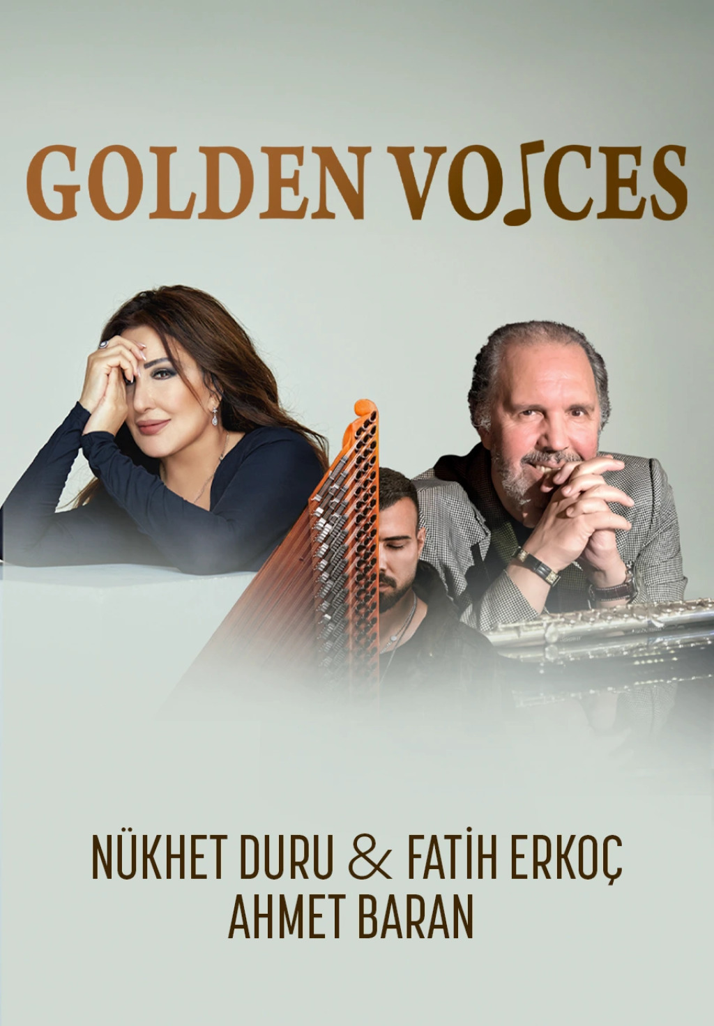 Golden Voices Nükhet Duru, Fatih Erkoç ve Ahmet Baran
