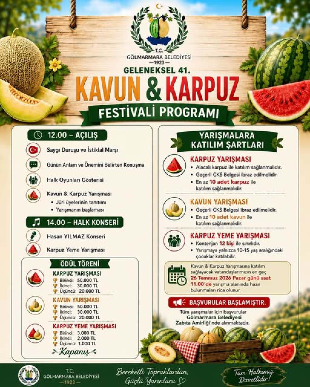 Gölmarmara Kavun Karpuz