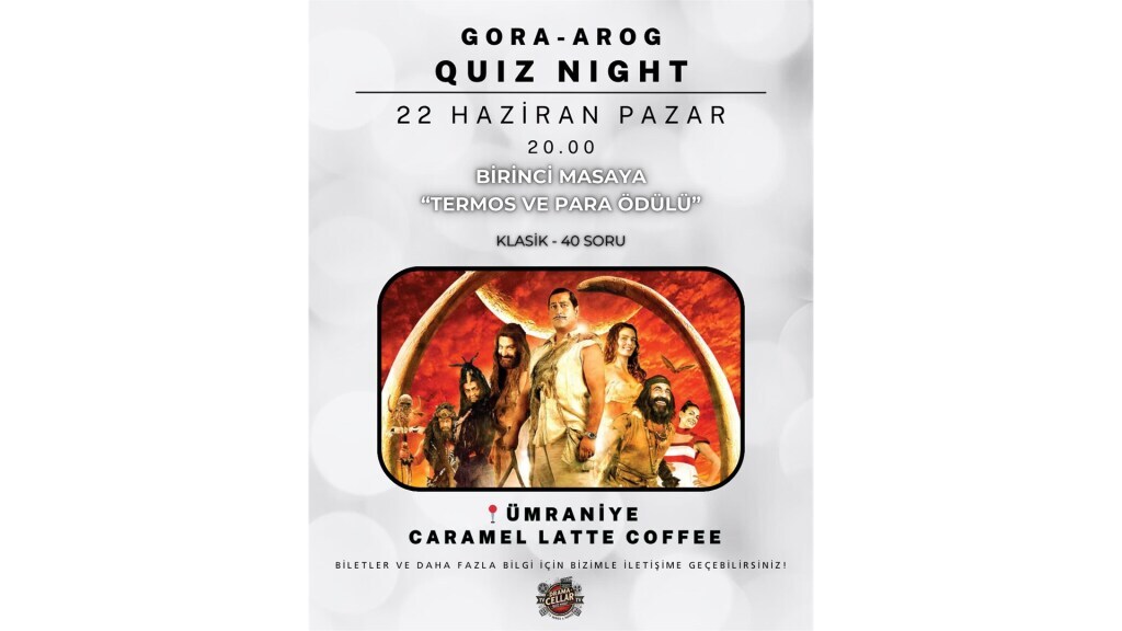 Gora-Arog Quiz Night