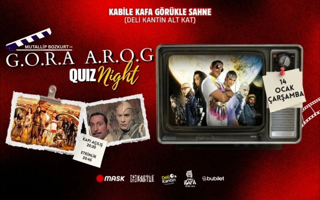 Gora-Arog-Yahşi Batı Quiz Night-Muttalip Bozkurt ile