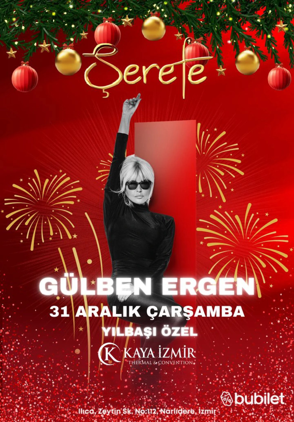 Gülben Ergen Yılbaşı Yemekli Gala