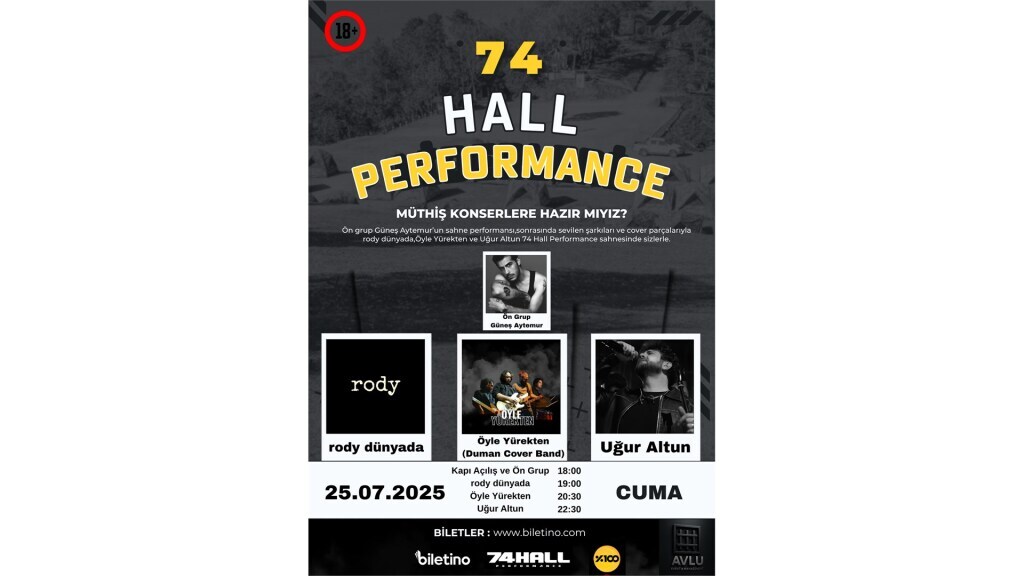 Güneş Aytemur/rody dünyada/Öyle Yürekten/Uğur Altun Bakırköy 74 Hall Performance