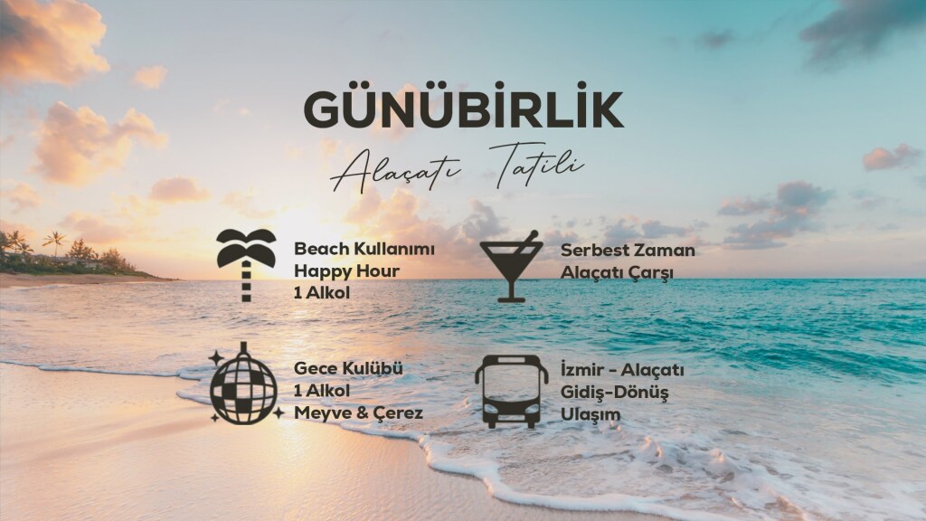 Günübirlik Alaçatı Tatili / 26 Ağustos